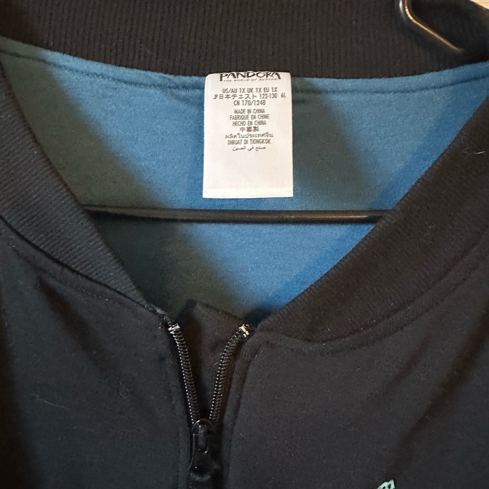 Disney Pandora Glow in the Dark Cotton Bomber Jacket Size 1X Never Worn - Picture 4 of 4